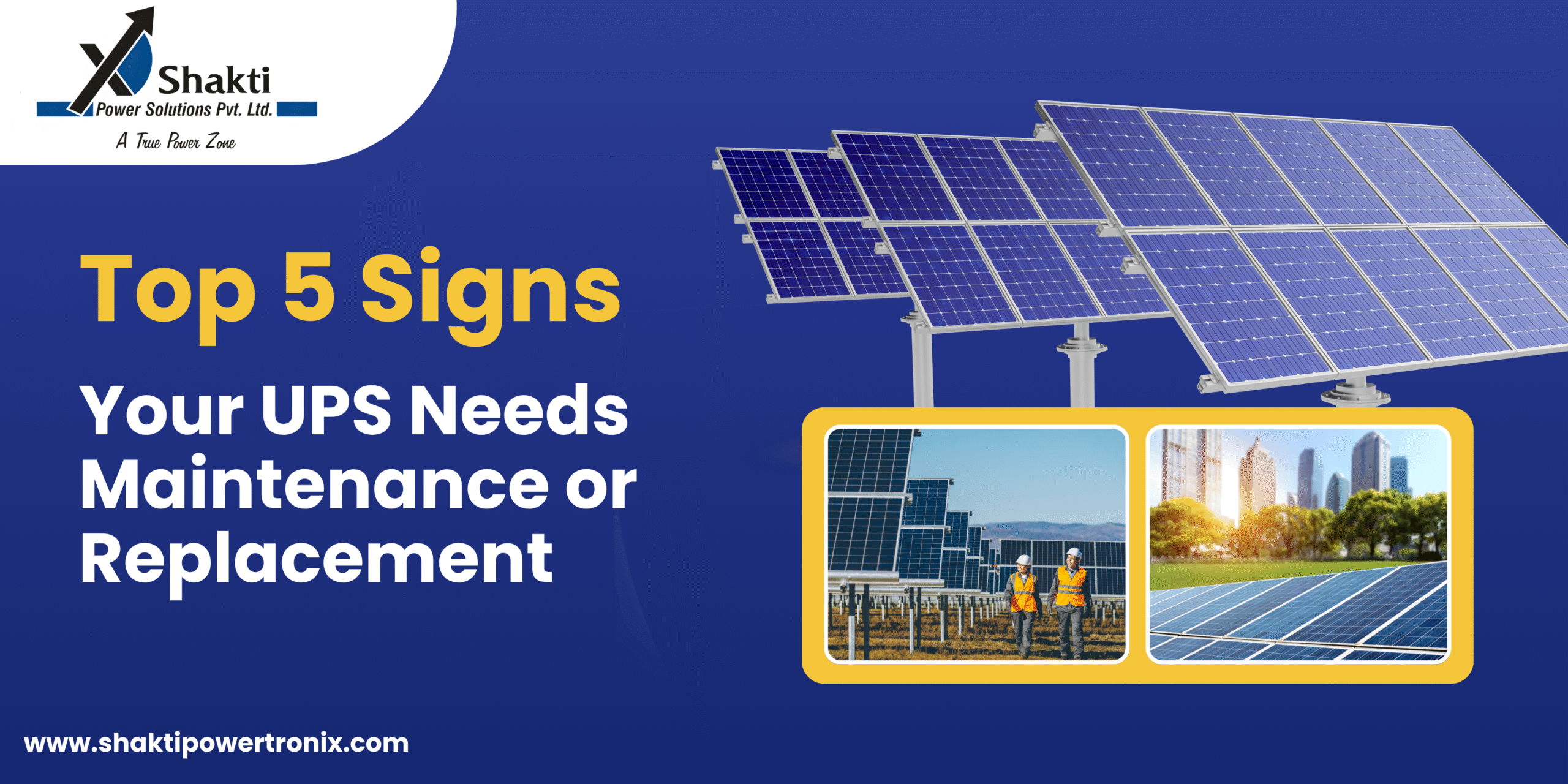 Top 5 Signs Your UPS Needs Maintenance or Replacement